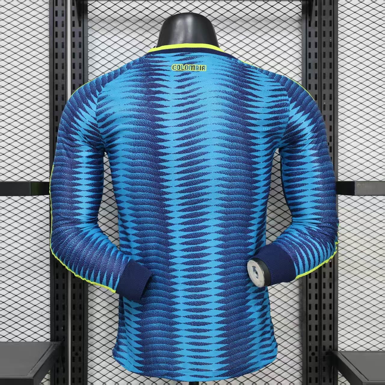 Colombia Player Version Long Sleeve Jersey 7