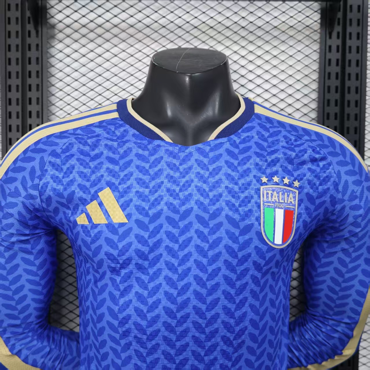 26 Italy Home Long Sleeve Jersey S-3XL 9
