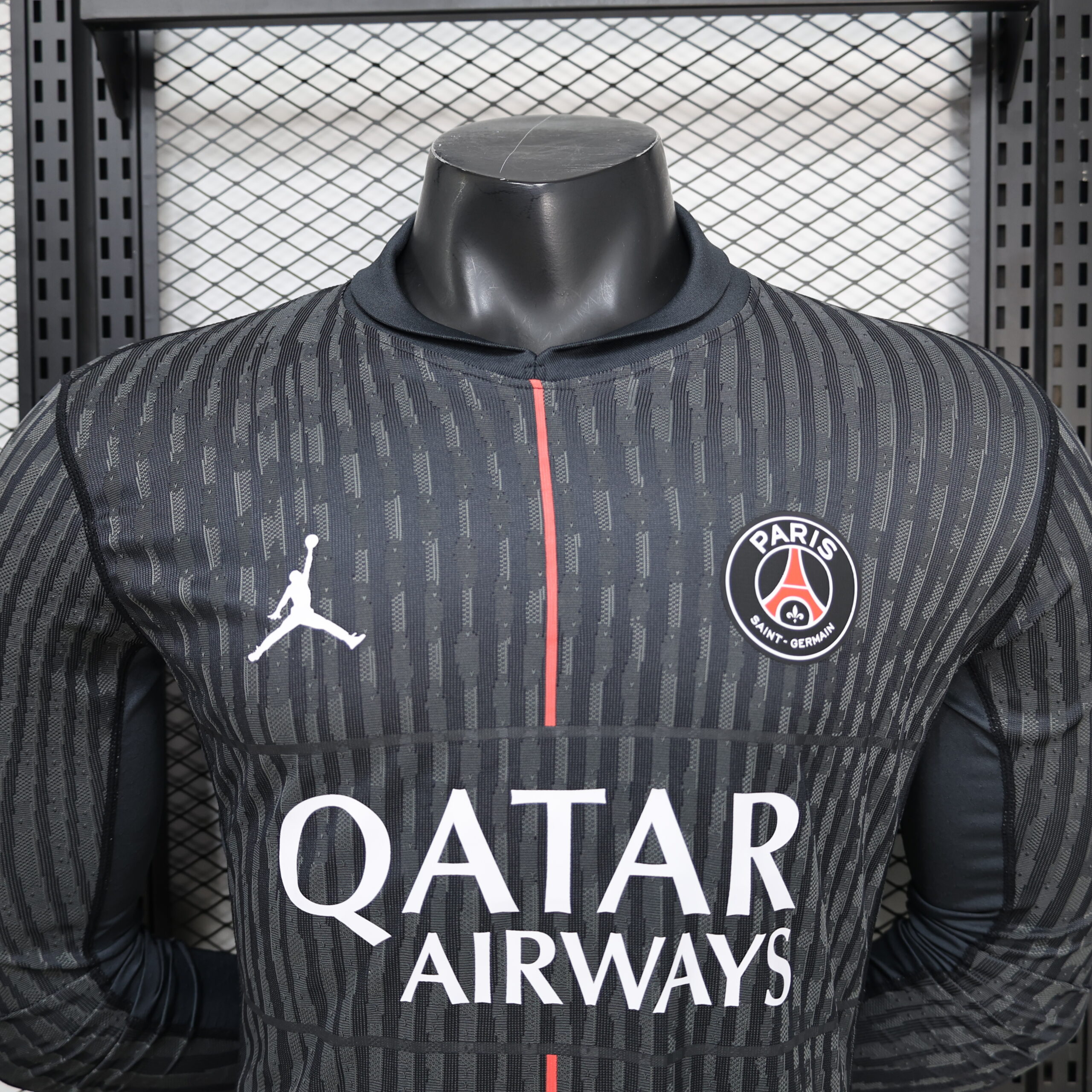 Paris Player Version Long Sleeve Jersey 9