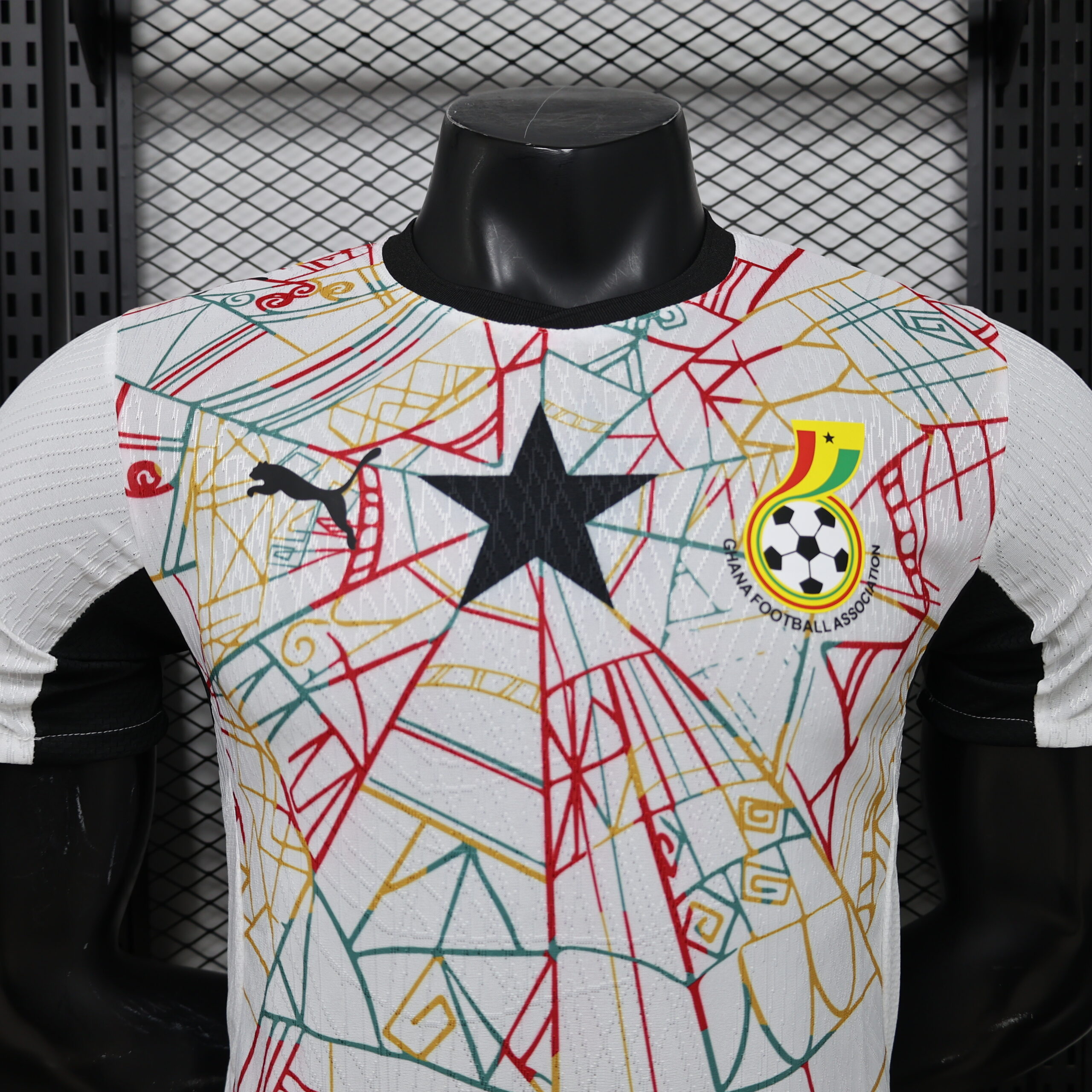 Ghana Home Player Version Jersey 10