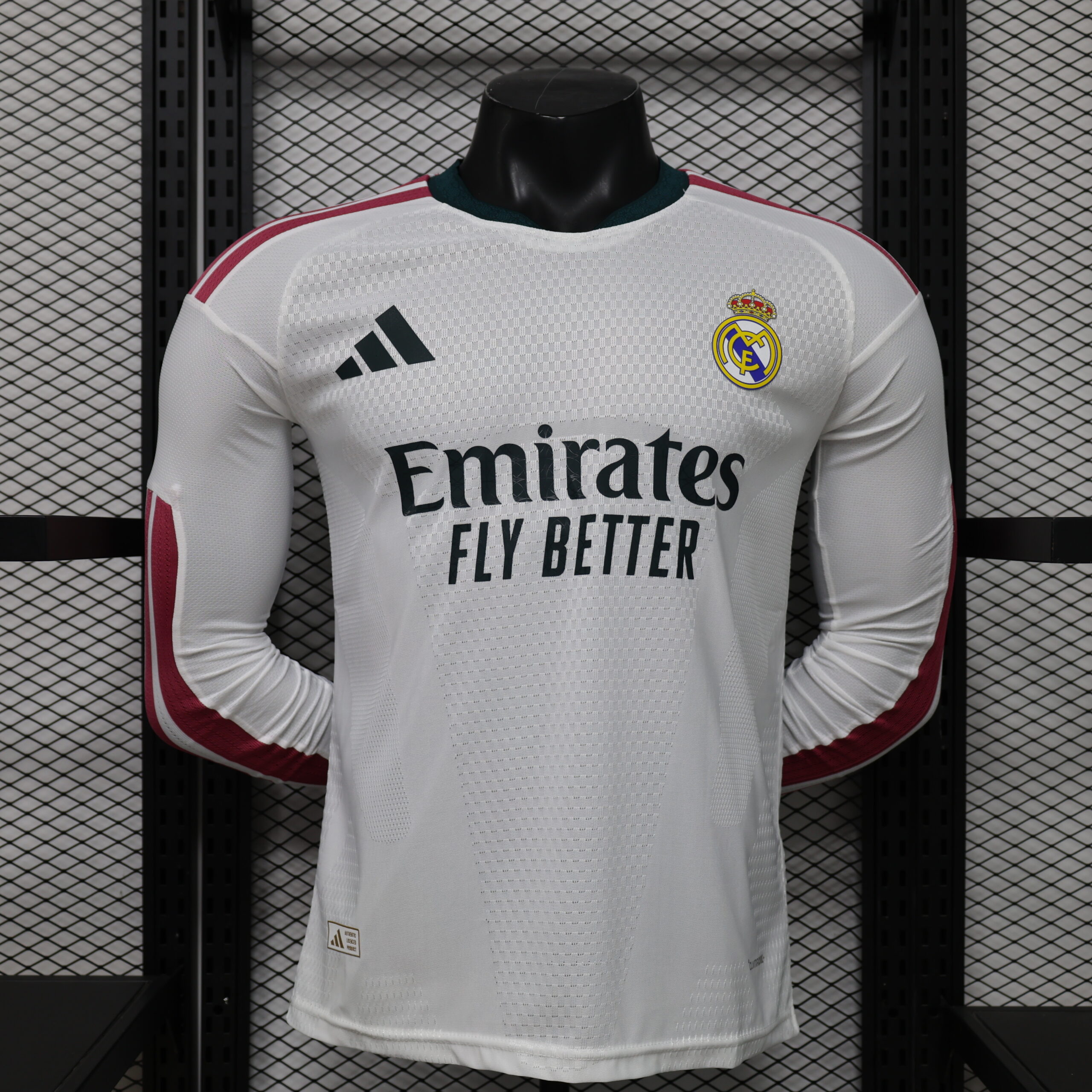 26. Real Madrid Home Long Sleeve Jersey S-3XL 9