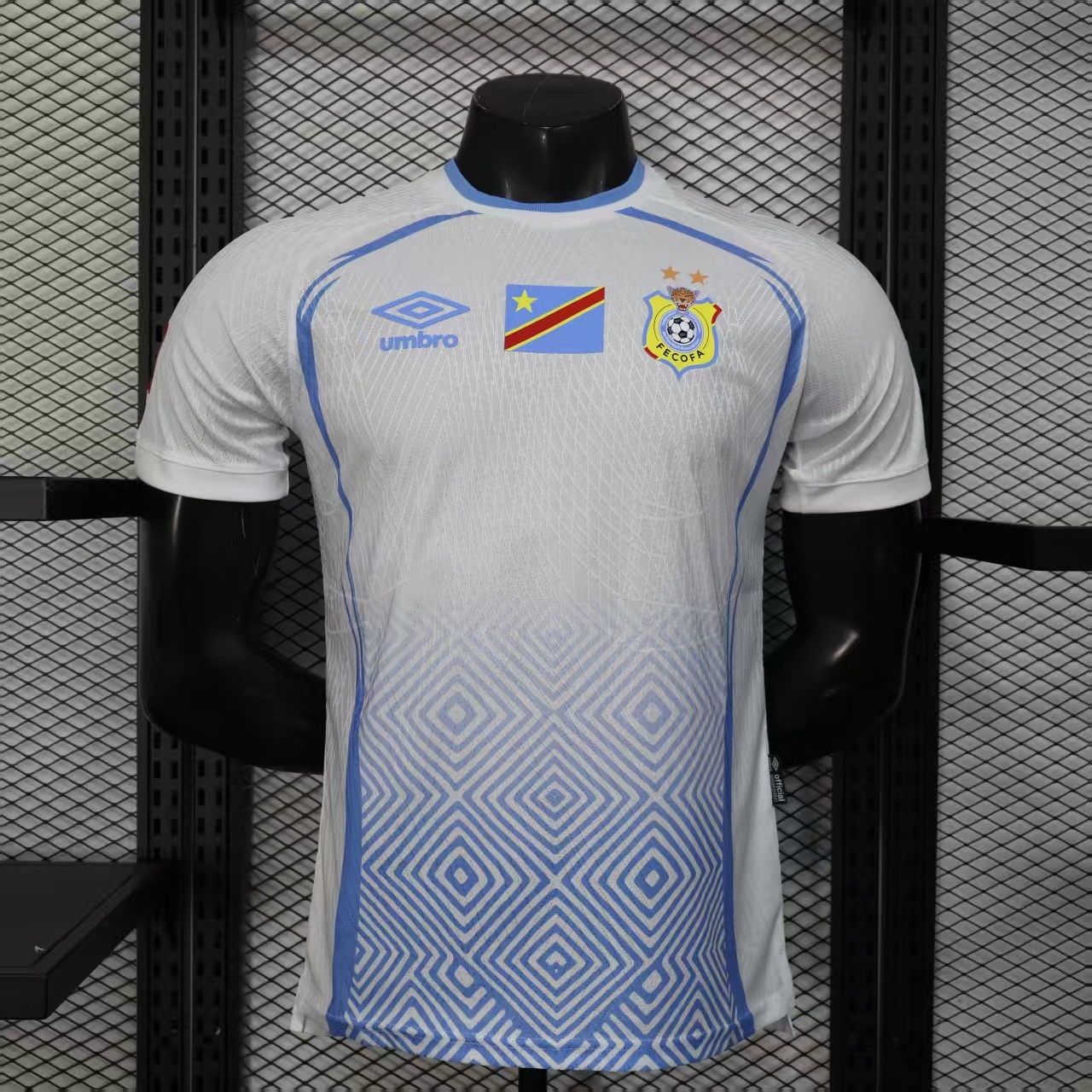 Congo White Player Version Jersey 9