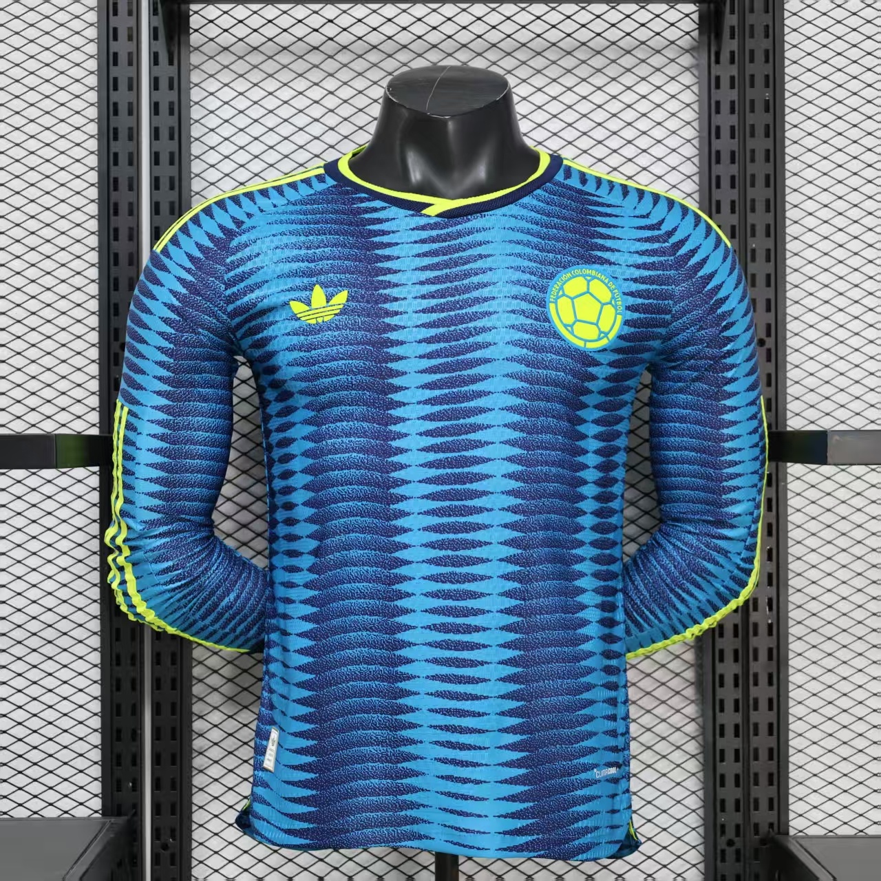 Colombia Player Version Long Sleeve Jersey 10