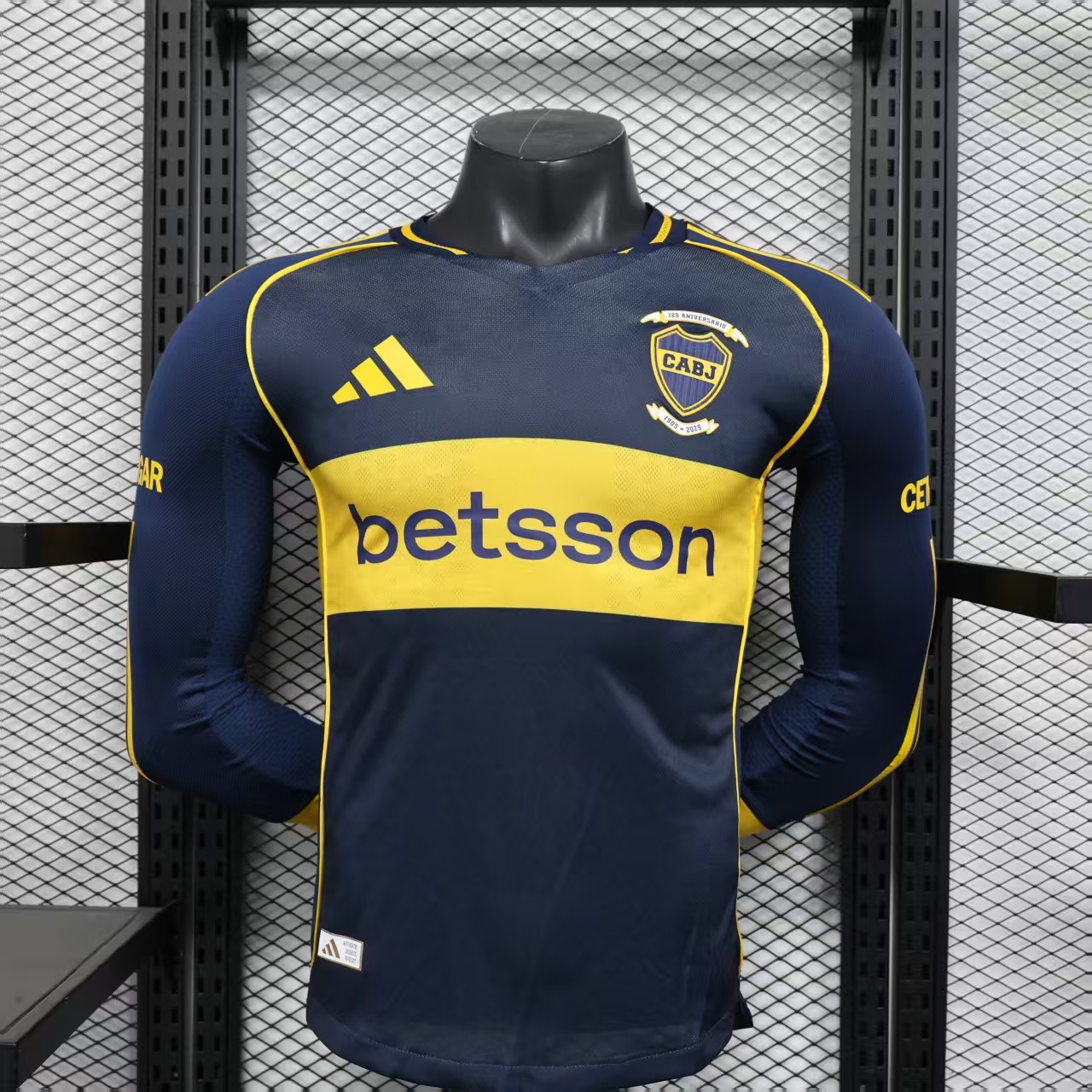 Boca Juniors Player Version Long Sleeve Jersey 10