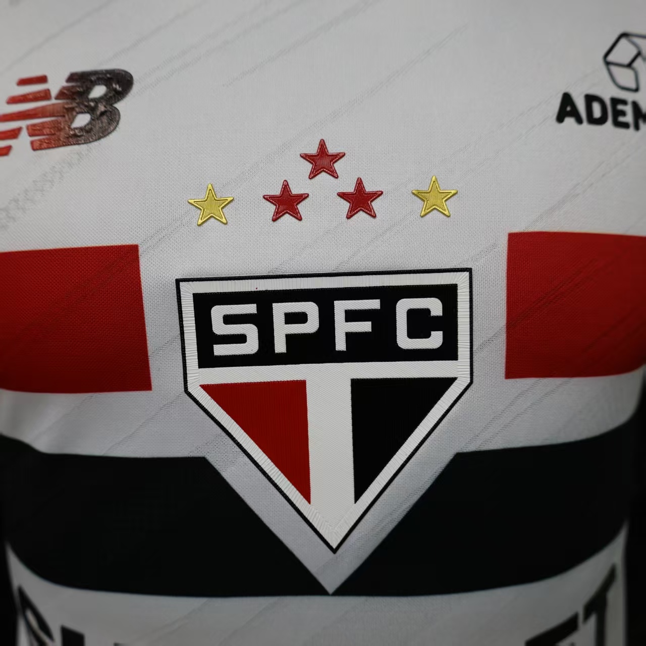 São Paulo Home Player Version Jersey S-3XL 12