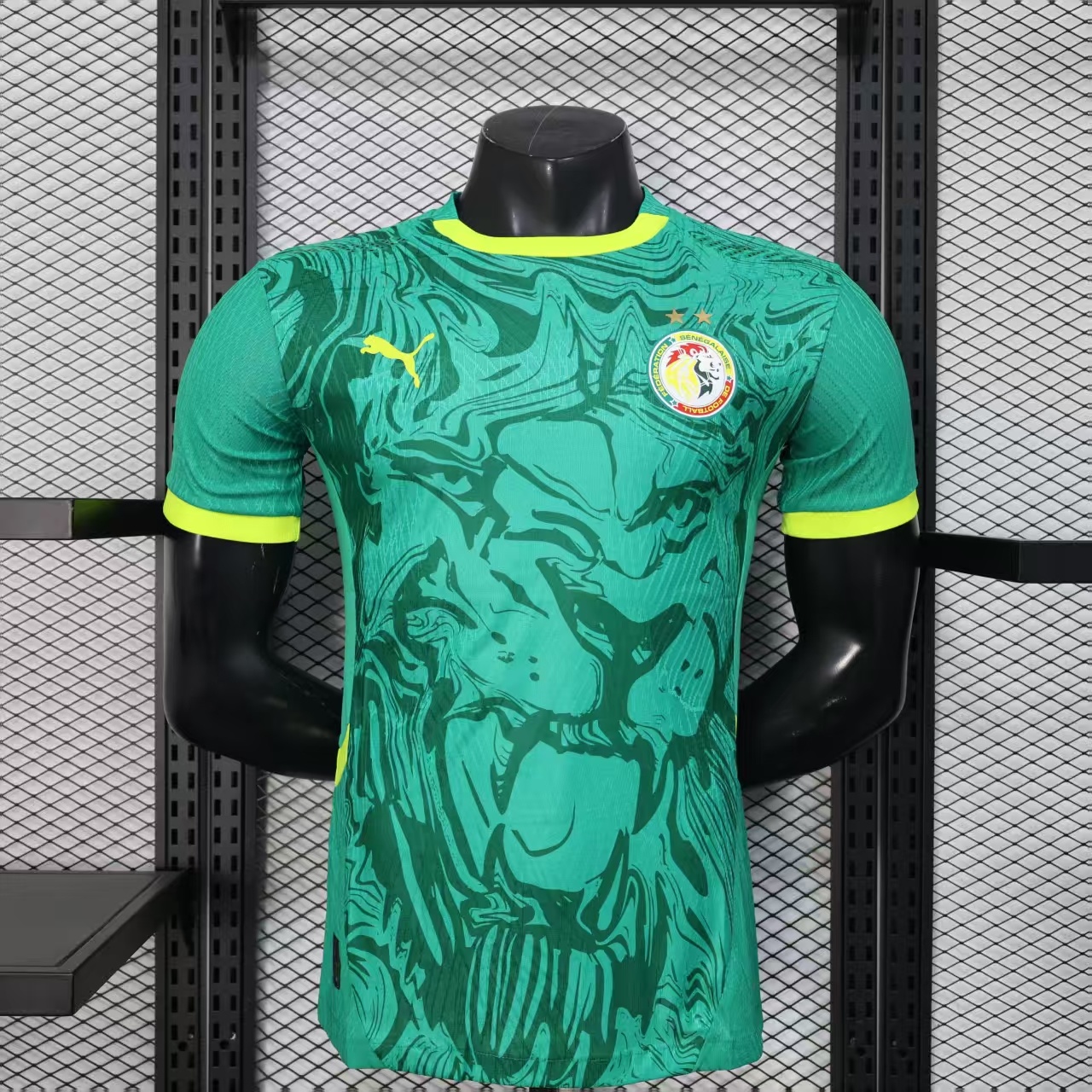 Senegal Double Star Player Version Jersey 11