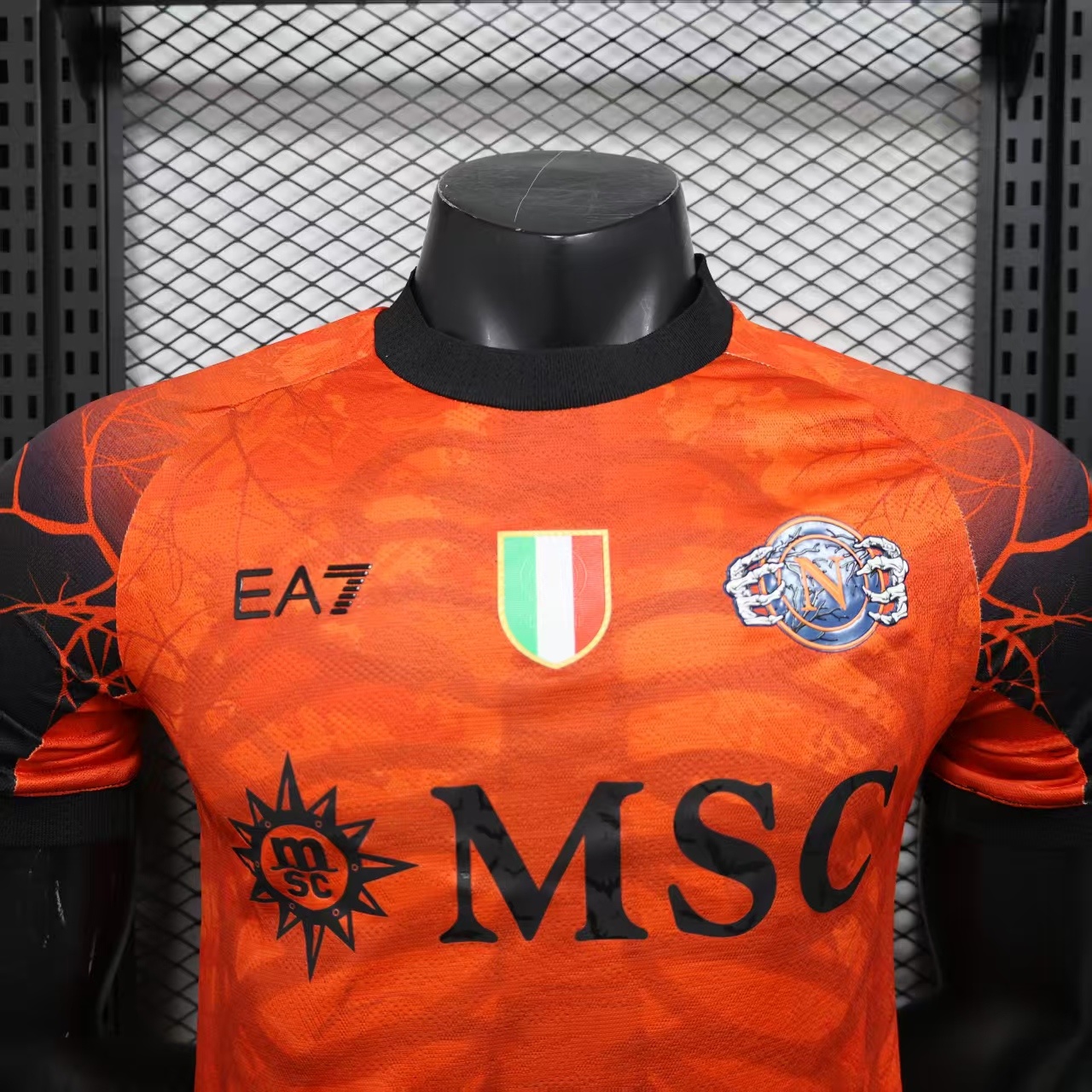 Napoli Orange Player Version Jersey 12